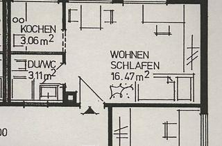 Wohnung mieten in Silcherstraße 20, 73430 Aalen, 1- Zimmer Apartment mit Stellplatz in der Silcherstraße