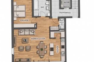 Wohnung mieten in 88048 Friedrichshafen, Große, helle 2 Zi-Wohnung im Zentrum von Ailingen [ab 01.06.]