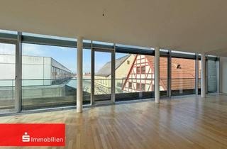 Penthouse mieten in 36037 Fulda, Penthouse-Maisonette mit zwei Dachterrassen und Panoramablick zur Vermietung