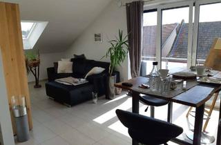 Wohnung mieten in Breiteweg 43, 55286 Sulzheim, Geschmackvolle 2-Zimmer-DG-Wohnung mit gehobener Innenausstattung mit Balkon und EBK in Sulzheim