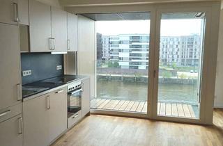 Wohnung mieten in Versmannstraße 28, 20457 HafenCity, Helle 2-Zimmer Wohnung mit Loggia, Stellplatz und tollem Ausblick direkt am Wasser am Baakenhafen!