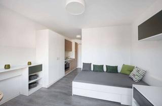 Wohnung mieten in Paulinenstraße 23/25, 74076 Heilbronn, Möblierte Komfort-Apartments mit Balkon im "CAMPUS LIVING Heilbronn"