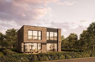 Haus kaufen in 41468 Neuss, freist. Architektenhaus (A+) auf traumhaften Südgrundstück, hochwertige Klinkerfassade