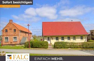 Haus kaufen in 19376 Siggelkow, Bodenständiges Wohnhaus mit großem Nebengelass – ideal für Handwerk und Hobby