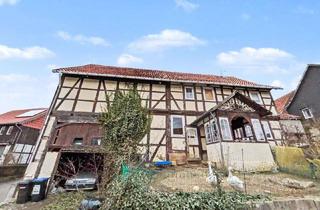 Haus kaufen in 37581 Bad Gandersheim, Fachwerk mit Seele – Raum für Visionäre, Bastler und neue Ideen in Bad Gandersheim,Ackenhausen
