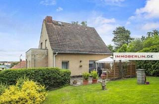 Einfamilienhaus kaufen in 14943 Luckenwalde, IMMOBERLIN.DE - Angenehmes Einfamilienhaus mit Westgarten & Garage in familiärer Lage