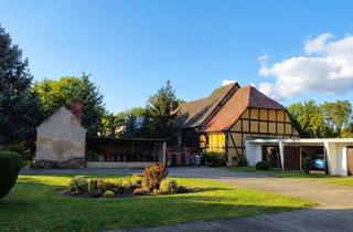Haus kaufen in 06925 Annaburg, Fachwerk-Ensemble vor 1900 | 1.000 m² | Denkmal | sanierungsbedürftig | provisionsfrei