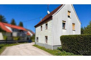 Einfamilienhaus kaufen in 73441 Bopfingen, Liebenswertes Einfamilienhaus mit Garage und Terrasse - renovierungsbedürftig - in zentraler Lage
