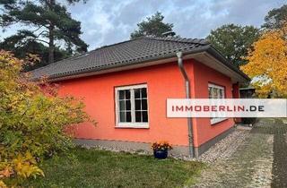 Haus kaufen in 15711 Königs Wusterhausen, IMMOBERLIN.DE - Attraktiver Bungalow mit Sonnengarten & Garage in harmonischer Lage beim Krüpelsee