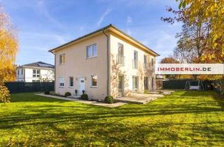 Villa kaufen in 14089 Berlin, IMMOBERLIN.DE - Ideal für mehrere Generationen! Stadtvilla mit Einliegerwohnung & Südgarten
