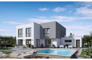 Haus kaufen in 99439 Ettersburg, Kubische Extravaganz mit Wellnessbad und Dachterrasse in begehrter Wohnlage