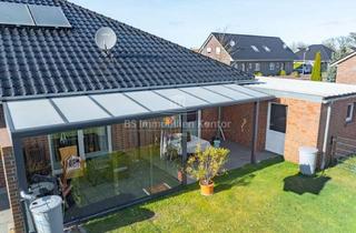 Haus kaufen in 26810 Westoverledingen, Barrierefreier Bungalow mit Komfort, Effizienz und ruhiger Lage in Flachsmeer