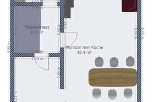 Reihenhaus kaufen in 60439 Niederursel, Modernes, kernsaniertes Reihenhaus mit Fußbodenheizung, ausgebautem Keller und Garten in Frankfurt-N