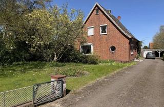 Haus kaufen in Dorfstraße 71, 21763 Neuenkirchen, Leben an der Nordseeküste. Bezahlbares Wohnhaus mit großem Grundstück und viel Potential.