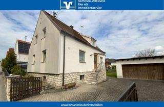 Einfamilienhaus kaufen in 86700 Otting, Kleines Einfamilienhaus mit Garage und Nebengebäude in Otting