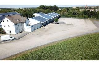 Gewerbeimmobilie mieten in Bahnhofstraße 21, 06679 Granschütz, Effizient nutzbare Produktionshalle mit 1.600 m² Hauptfläche in Granschütz