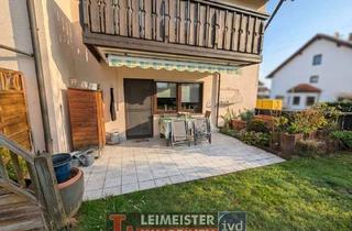 Wohnung kaufen in 63743 Schweinheim, Für Anleger! Vermietete Erdgeschoss Eigentumswohnung in ruhiger Lage mit Terrasse, 2 Garage & 2 Kell