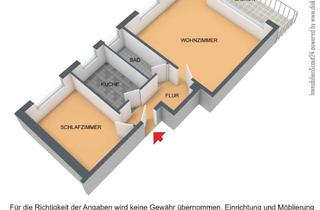Wohnung mieten in Poppenbütteler Weg 208, 22399 Poppenbüttel, 2-Zimmer-Wohnung in Poppenbüttel am Hang des Alstertals