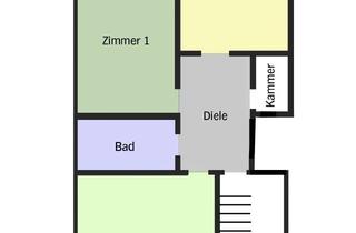 Wohnung mieten in 40476 Derendorf, Große, helle Wohnung in Düsseldorf - Derendorf in unmittelbarer Lage zur HSG Hochschule, WG-geeignet