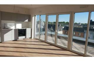 Penthouse mieten in 40629 Ludenberg, Erstbezug: Penthouse mit Dachterrasse und Balkon am Grafenberger Wald