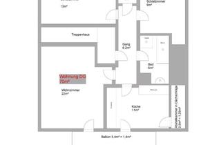 Wohnung mieten in Wang 17, 83365 Nußdorf, 3-Zimmer Wohnung in Nußdorf mit ca. 75m² Wohnfläche