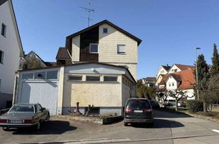 Haus kaufen in Pleidelsheimer Str. 28/1, 74379 Ingersheim, Sanierungsfall: Tolles Haus mit Garten und Gewerberäumen
