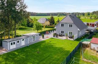 Einfamilienhaus kaufen in 16259 Falkenberg, A+ Energieeffizienz, Luftwärmepumpe, Photovoltaik, Einbauküche: Modernes Einfamilienhaus Falkenberg