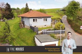 Haus kaufen in 64759 Sensbachtal, Wohnen am Feldrand: Modernisierter Bungalow mit großem Grundstück & viel Ruhe in Oberzent!