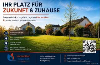 Grundstück zu kaufen in 63796 Kahl, Vielfalt trifft Bestlage: Ihr voll erschlossenes Baugrundstück mit Idealmaßen in Kahl am Main