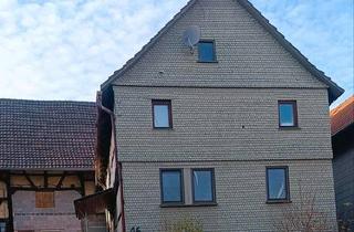 Haus kaufen in 36151 Burghaun, Burghaun - Fachwerkhaus mit Garten auf separatem Grundstück