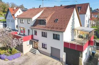 Haus kaufen in 72820 Sonnenbühl, Sonnenbühl - Großzügig wohnen und erfolgreich arbeiten - mit Perspektive und geschützter Garten-Idylle