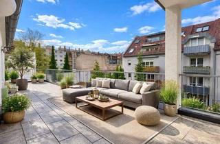 Wohnung kaufen in Ludwig-Feuerbach-Straße 69, 90489 Nürnberg, Nürnberg - Rarität mit großer Dachterrasse in begehrter Lage!