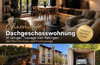 Wohnung kaufen in 40878 Ratingen, Ratingen - Dachgeschosswohnung m. Dachterrasse u.Garage in Ratingen *privat*