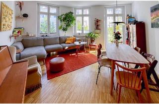 Wohnung kaufen in 79098 Freiburg, Freiburg im Breisgau - Charmante 4-Zimmer-Altbauwohnung in Freiburgs Sedanviertel