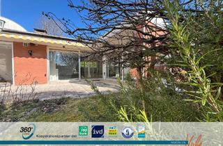 Wohnung kaufen in 90491 Erlenstegen, IMMO KUBE! 7 Zi.-Bungalow-Wohnung mit Split-Level in Nbg.-Erlenstegen mit Garten und 2 Stellplätzen