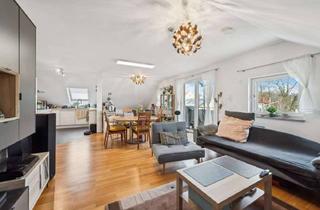 Wohnung kaufen in 85467 Neuching, Helle 4-Zimmer-Dachgeschosswohnung mit Aufzug, Balkon und zwei Carports in Niederneuching