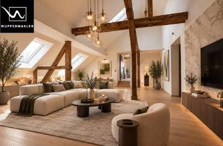 Penthouse kaufen in 42389 Langerfeld, Modernes Penthouse-Flair im historischen Ambiente – Dachgeschosswohnung mit Designanspruch