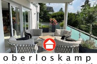 Wohnung kaufen in 45219 Kettwig, Bel Etage Premium- Eigentumswohnung mit Wohnzimmer und riesen Süd-/ West- Terrasse, Garage & Aufzug