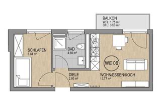 Wohnung kaufen in Steinenbergstraße 38, 72764 Reutlingen, 2-Zimmer Wohnung mit Balkon