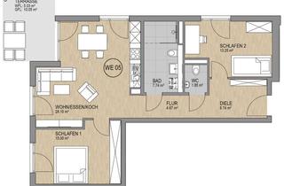 Wohnung kaufen in Steinenbergstraße 38, 72764 Reutlingen, 3-Zimmer EG Wohnung mit Terrasse und Gartenanteil