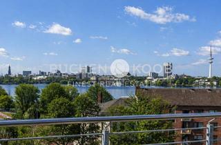 Penthouse kaufen in Alsterblick, 22087 Uhlenhorst, Modernes Maisonette-Penthouse mit Dachterrasse und Alsterblick in HH-Hohenfelde/Uhlenhorst