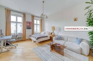 Wohnung kaufen in 10781 Schöneberg, IMMOBERLIN.DE - Seltene Kombination nahe Winterfeldtplatz! Lichtdurchflutete 3-Zimmer Altbauwohnung