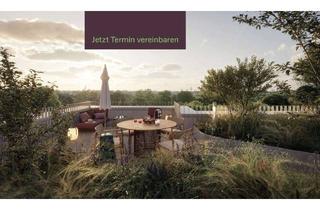 Wohnung kaufen in Claude-Lorrain-Straße 19, 81543 Au-Haidhausen, Blick ins Grüne und auf die Wahrzeichen der Stadt: DG-Neubau in Isarnähe