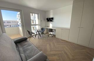 Wohnung mieten in Vesaliusstraße 4a, 13187 Pankow, Modernes Single-Apartment - voll möbliert, mit Balkon!