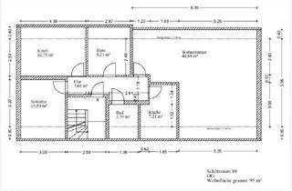 Wohnung mieten in Schützenstraße 10, 28876 Oyten, DG-Wohnung 3,5 Zimmer, 95 m², Balkon & Stellplatz – Oyten Mitte