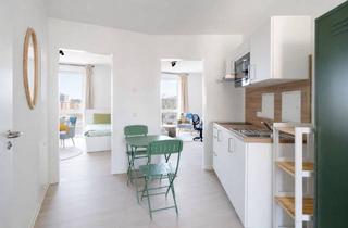 Wohnung mieten in Hansastraße 22, 39106 Alte Neustadt, Ankommen, wohlfühlen, studieren: 2-Zimmer Design-Apartment |möbliert|Fahrstuhl |Unilage|Dachgarten