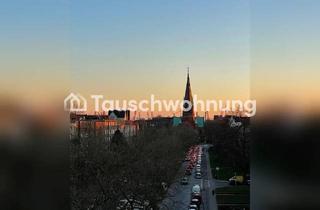 Tauschwohnungen in Hohenzollernring 101, 22763 Ottensen, Tauschwohnung: Blick auf die Hafenkräne, Holzdielen und tolle Nachbarn