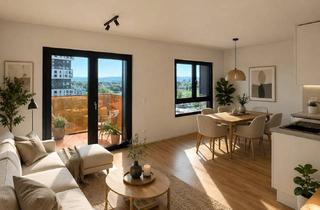 Wohnung mieten in Thomas-Jefferson-Straße 38a, 68309 Käfertal, Helle 2-Zimmerwohnung mit EBK und sonnigem Balkon