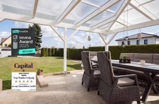 Haus kaufen in 04425 Taucha, Besonders gepflegt und tolles Grundstück |Erdwärme A+| große Terrasse |Kamin | Gute Lage in Taucha