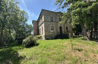 Villa kaufen in 09131 Hilbersdorf, Denkmalgeschützte Villa mit Villengarten – ca. 600 m² Entwicklungspotenzial in Chemnitz-Hilbersdorf